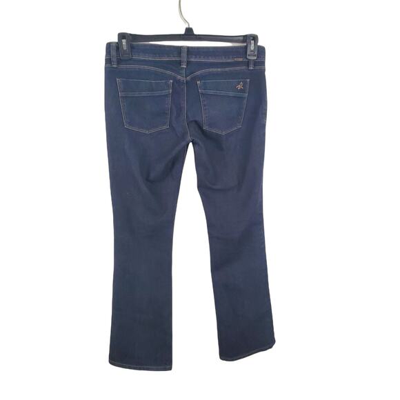 DL 1961 29 Womens Cindy Slim Bootcut 360 Comfort 4 Way Stretch Dark Wash Low Ris - Picture 1 of 7